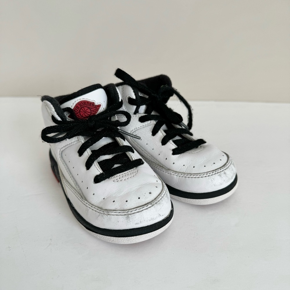 Nike Air Jordan 2 Retro PS Chicago White Black Varsity Red AJ2 DQ8564 106 - Picture 6 of 17